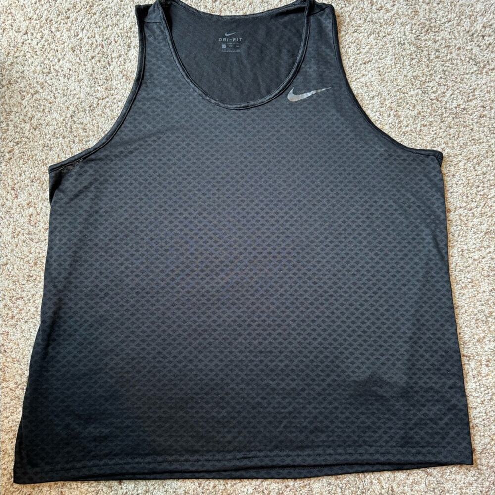 Nike dri fit tank top, Black, size women's XXL - Picture 4 of 6